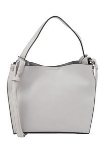 Tom Tailor Denim, Damen Tasche 'NELIA Crossbag', Hellgrau