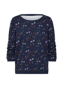 Tom Tailor Denim, Damen Sweatshirt, Navy / Mischfarben