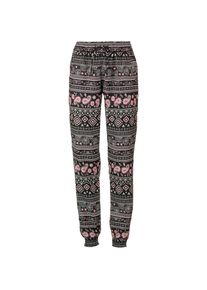 WLD, Damen Hose 'Suit Up Baby II', Rosa / Schwarz / Weiß
