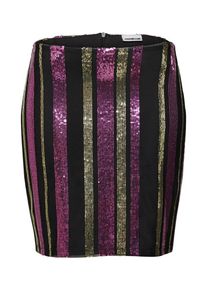 Noisy may, Damen Rock 'TILDA', Gold / Lila / Schwarz
