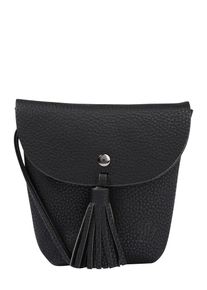 Tom Tailor Denim, Damen Umhängetasche 'IDA', Schwarz