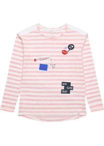 Esprit, M&auml;dchen Langarmshirt f&uuml;r M&auml;dchen, Rosa / Wei&szlig;
