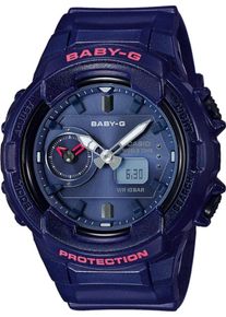 Casio, Damen Uhr 'BGA-230S-2AER', Ultramarinblau / Pink