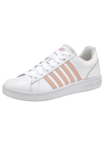 K-Swiss, Herren Sneaker 'Court Winston W', Ros&eacute; / Wei&szlig;