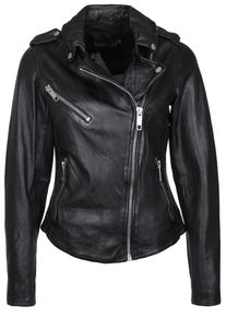 Freaky Nation, Damen Lederjacke 'MILA', Schwarz