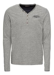 PETROL INDUSTRIES, Herren Langarmshirt, Grau