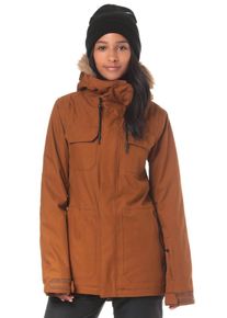 Volcom, Damen 'Shadow Ins' Snowboardjacke, Cognac