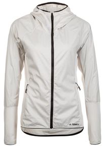 adidas Performance, Damen Fleecejacke 'Terrex Skyclimb', Schwarz / Wei&szlig;