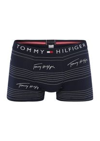 Tommy Hilfiger Underwear, Herren Boxershorts 'TRUNK LOGO', Blau / Wei&szlig;