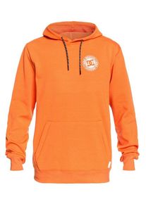 DC Shoes, Herren Kapuzenpullover 'Snowstar', Dunkelorange