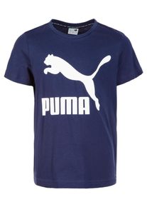 Puma, T-Shirt, Marine / Weiß