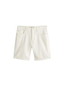 Mango Man, Herren Shorts 'Mikonos', Wei&szlig;