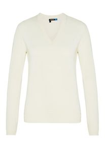 J. Lindeberg J.Lindeberg, Damen Agnes Wool Coolmax Pullover, Weiß