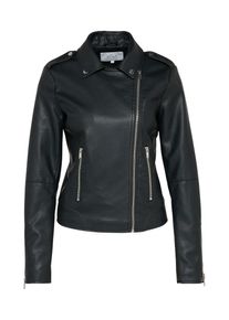 Vila, Damen Kunstlederjacke 'Vicara', Schwarz