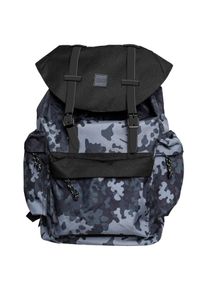 Urban Classics, Damen Backpack, Taubenblau / Schwarz