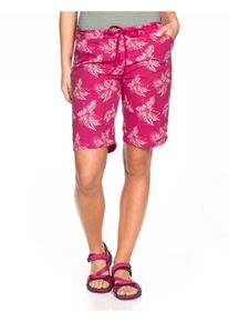 Jack Wolfskin, Damen Shorts 'POMONA TROPICAL SHORTS WOMEN', Dunkelpink