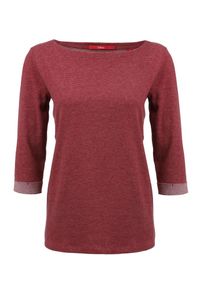 s.Oliver RED LABEL, Damen Ringelshirt, Pastellrot