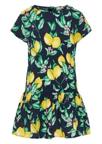 name it, Mädchen Kleid, Nachtblau / Gelb / Grün / Mischfarben