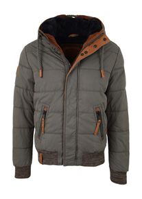 Naketano, Herren Steppjacke 'Was erlauben Strunz', Dunkelgr&uuml;n