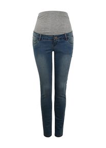 MAMALICIOUS, Damen Jeans 'MLLOLA', Blue Denim / Hellblau