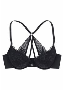 S.Oliver RED LABEL Bodywear, Damen Push-up-BH, Schwarz