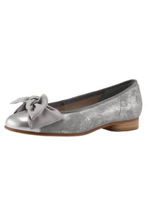 Gabor, Damen Ballerina, Silbergrau