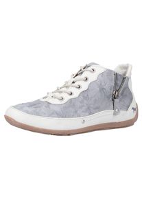 Mustang, Damen Sneaker, Rauchblau / Wei&szlig;