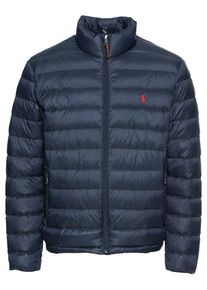 Polo Ralph Lauren, Herren Steppjacke 'LT WT CIRE NYLON-BLEEKER LW DOWN JKT', Blau