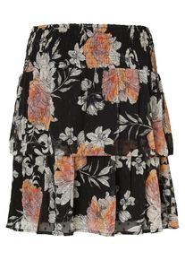 Véro Moda VERO MODA, Damen Minirock, Pastellorange / Altrosa / Schwarz