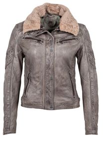 Gipsy, Damen Lederjacke, Taupe
