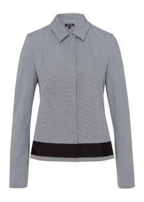 More & More MORE & MORE, Damen Blazer, Anthrazit / Wei&szlig;