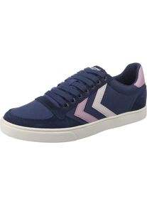 Hummel, Damen Sneaker 'Slimmer Stadil Duo', Dunkelblau / Hellpink / Weiß