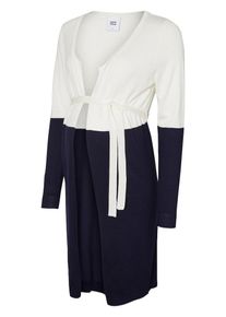 MAMALICIOUS, Damen Strickjacke, Navy / Naturwei&szlig;