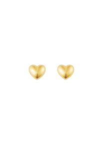 ID fine, Damen Amour Ohrstecker, Gold
