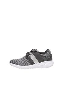 Only Play, Damen Sneaker, Grau / Dunkelgrau / Silber