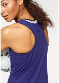 adidas Performance, Damen Tanktop »LOGO TANK«, Dunkellila