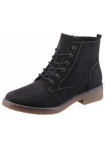 Tamaris, Damen Schn&uuml;rboots, Navy