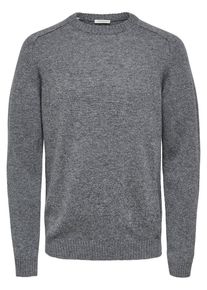 Selected Homme, Herren Strickpullover, Grau