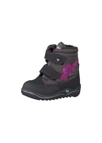 Pepino, M&auml;dchen Winterstiefel 'HEART', Basaltgrau / Pink