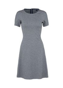 Tommy Hilfiger, Damen Kleid 'MALA C-NK DRESS SS', Hellgrau