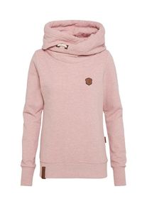 Naketano, Damen Pullover 'Trust My Rage Pimped IV', Pinkmeliert