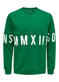 Only & Sons Only & Sons, Herren Sweatshirt, Grasgrün
