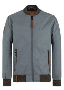Naketano, Herren Jacke, Taubenblau / Braun