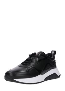 Hugo, Herren Sneaker 'Atom_Runn_lt', Schwarz / Wei&szlig;