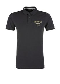 s.Oliver RED LABEL, Herren Poloshirt, Schwarz