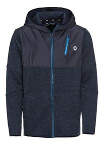 Jack & Jones JACK & JONES, Herren Sweatjacke 'JCOWACO SWEAT HOOD ZIP', Blau