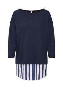 Esprit, Damen Shirt, Navy / Wei&szlig;