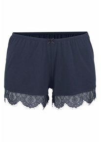 Lascana, Damen Shorts, Nachtblau