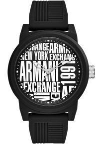 Armani Exchange, Herren Quarzuhr 'AX1443', Schwarz / Silber / Weiß