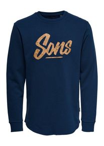 Only & Sons Only & Sons, Herren Sweatshirt 'Statet', Navy
